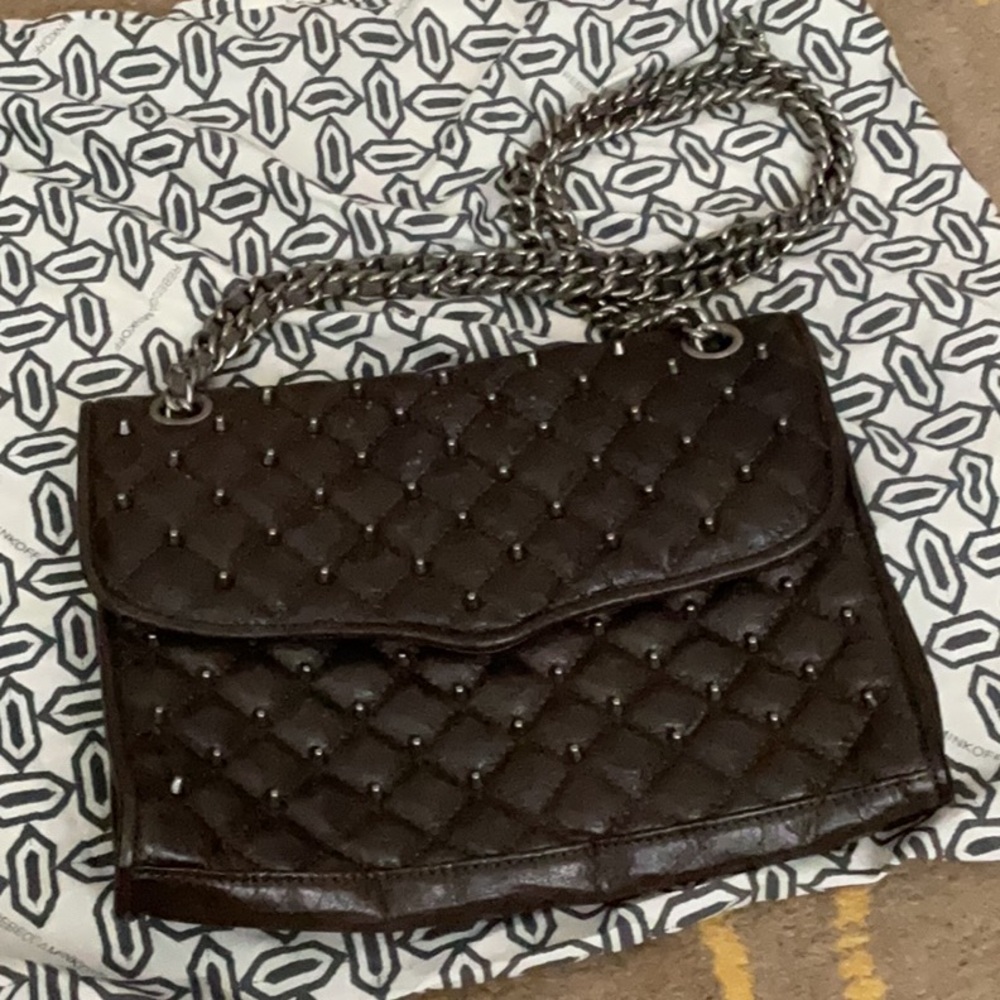 Rebecca Minkoff Black Quilted Crossbody Bag